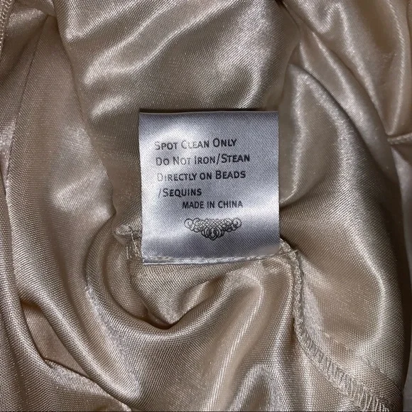 🆕 Vintage Sue Wong Nocturne Appliqué Ivory White Lace Formal Wedding Prom Dress - Picture 11 of 14